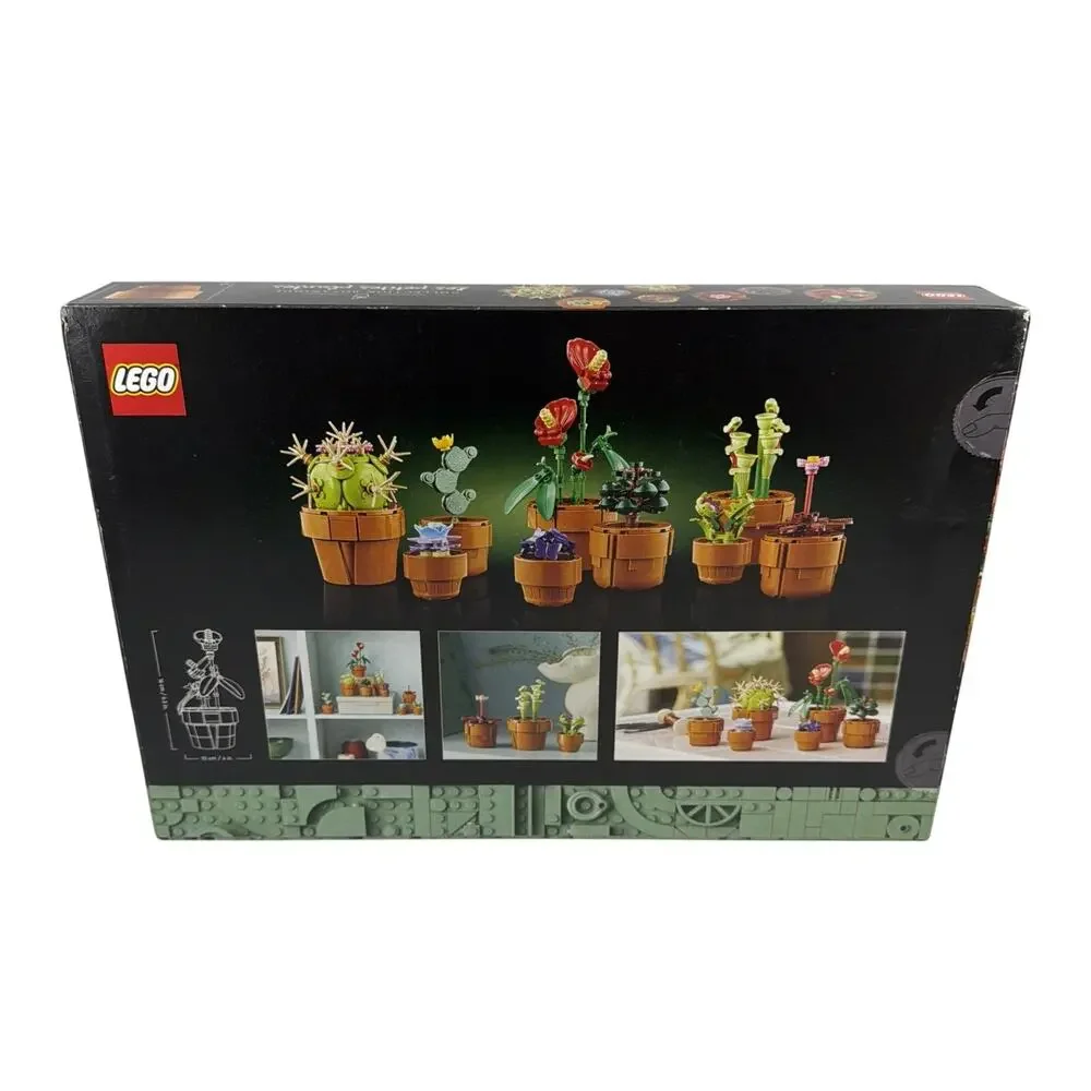 NIB LEGO Icons Tiny Plants 10329 & Sunflowers 40524 Botanical Collection 949 PCS
